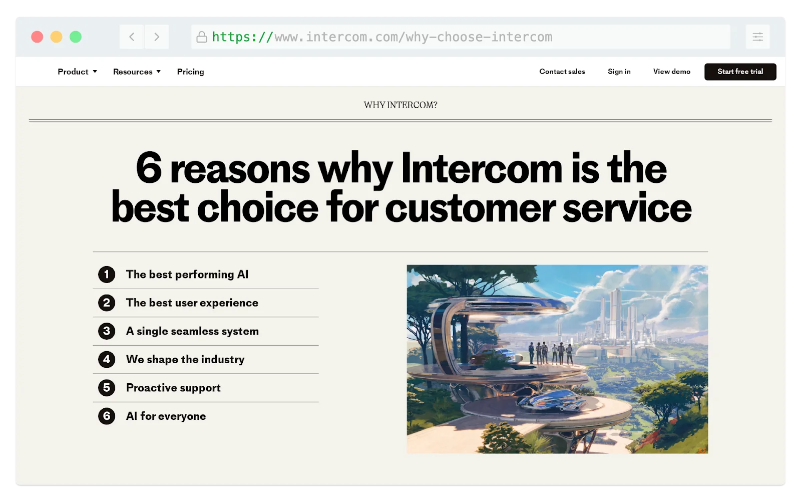 6 reasons why Intercom is the best choice